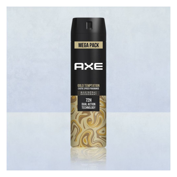 Axe Gold Temptation Long Lasting Deodorant Bodyspray For Men- DEU1016