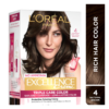 L'Oreal Excellence Creme Hair Color 4 Natural Brown- YSX1003 - Image 2