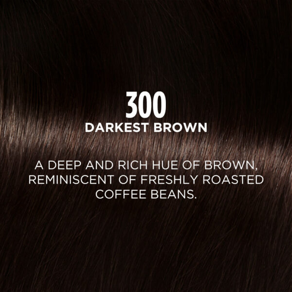 L'Oreal Casting Creme Gloss Hair Color, 87.5 g + 72 ml 300 Darkest Brown- YSX1005 - Image 5