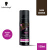 Schwarzkopf Root Retouch Temporary Root Cover Spray Hair Colour - Dark Brown- YSX1009 - Image 2