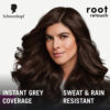 Schwarzkopf Root Retouch Temporary Root Cover Spray Hair Colour - Dark Brown- YSX1009 - Image 5