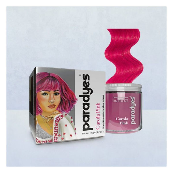 Paradyes Ammonia Free Semi-Permanent Hair Color Jar Only Carola Pink- YSX1010