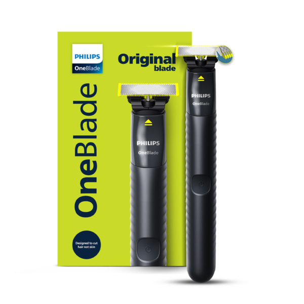 Philips New OneBlade Hybrid Razor| Shave, Trim & Style|No Nicks & Cuts, Dual sided blade QP1424/10- HVS1008