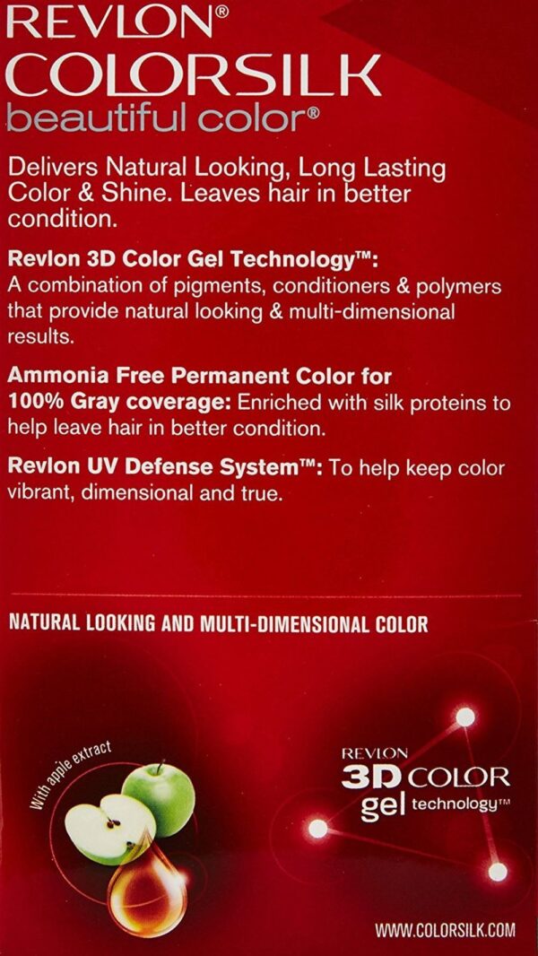 Revlon Colorsilk Hair Color with Keratin - Light Golden Brown- YSX1015 - Image 4