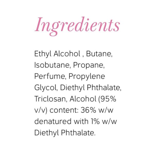 Yardley London English Rose Refreshing Deo Body Spray for Women- DEU1020 - Image 4