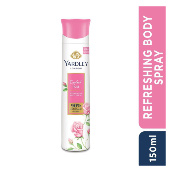 Yardley London English Rose Refreshing Deo Body Spray for Women- DEU1020