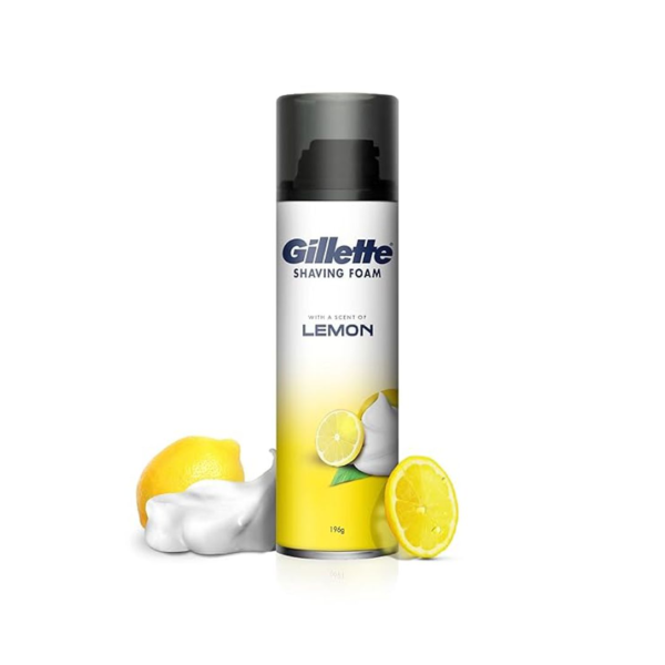 Gillette Lemon Lime Shaving Foam- HVS1014