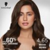 Schwarzkopf Simply Color Permanent Hair Colour 4-65 Chestnut Brown- YSX1024 - Image 5