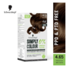 Schwarzkopf Simply Color Permanent Hair Colour 4-65 Chestnut Brown- YSX1024 - Image 2