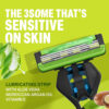 Bombay Shaving Company Sensi Smart 3 Razor | Shaving Razor For Men | Aloe Gel And Argan Oil Lubra Strip- HVS1016 - Image 4