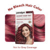 Paradyes No Bleach Cherry Coke Glossy Hair Tint, Ammonia-Free Formula - 6.6 True Red- YSX1026 - Image 5