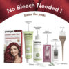 Paradyes No Bleach Cherry Coke Glossy Hair Tint, Ammonia-Free Formula - 6.6 True Red- YSX1026 - Image 4