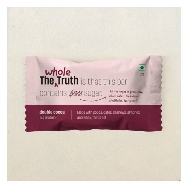 The Whole Truth Double Cocoa Protein Bar- SZS1011