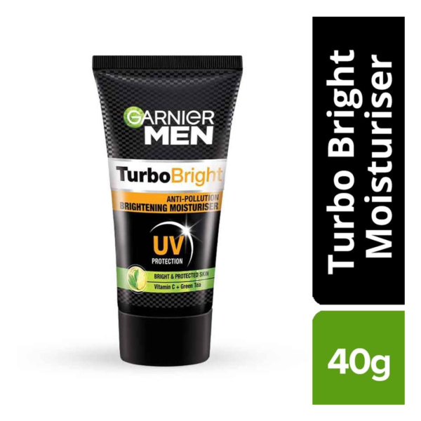 Garnier Men Turbo Bright Anti-Pollution Brightening Moisturiser- FQF1062