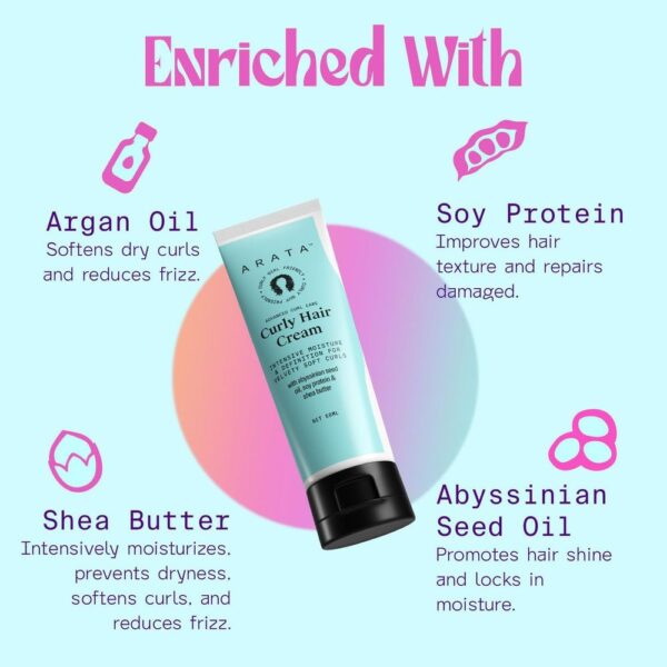 Arata Curl Care Hair Cream- YSX1031 - Image 5