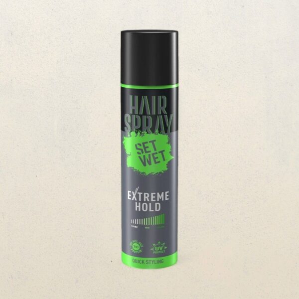 Set Wet Extreme Hold Hair Spray For Men,Hair Setting & Styling- YSX1033