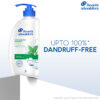 Head & Shoulders Cool Menthol Anti Dandruff Shampoo for Women & Men- DCE1064 - Image 4