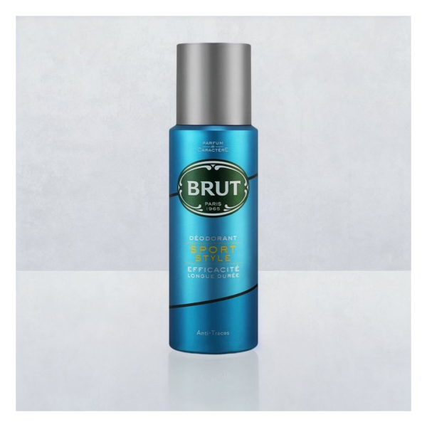 Brut Sport Style Deodorant Spray For Men, Long-Lasting Athletic Fragrance- DEU1028