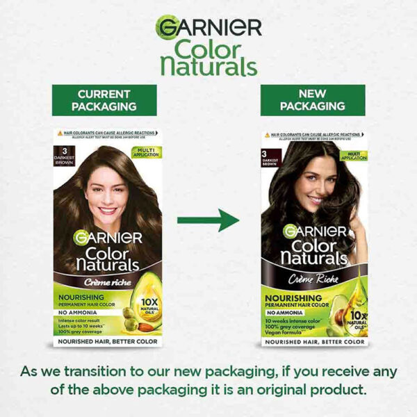 Garnier Color Naturals Creme Riche Nourishing Permanent Hair Color- YSX1041 - Image 4