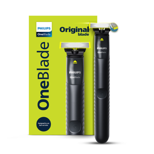 Philips New OneBlade Hybrid Razor| Shave, Trim & Style|No Nicks & Cuts, Dual sided blade QP1424/10- LYF1001