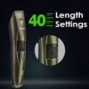 Vega Power Series P-1 Beard Trimmer For Men With 160 Mins Runtime & 40 Length (Green)- LYF1003 - Image 3