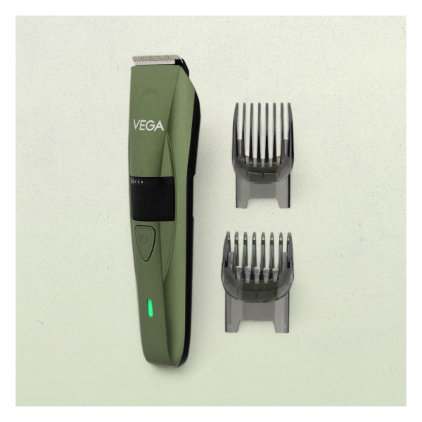 Vega Power Series P-1 Beard Trimmer For Men With 160 Mins Runtime & 40 Length (Green)- LYF1003