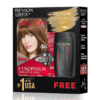 Revlon ColorSilk Hair Color with Keratin - 4G Medium Golden Brown - (with Outrageous Shampoo 90 ml)- YSX1051 - Image 2