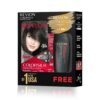 Revlon ColorSilk Hair Color with Keratin - 1WN Soft Black - (with Outrageous Shampoo 90 ml)- YSX1053 - Image 2