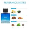 Ajmal Yearn Eau De Perfume Aquatic Perfume Long Lasting Scent Spray Party Wear Gift For Men- XXF1002 - Image 2