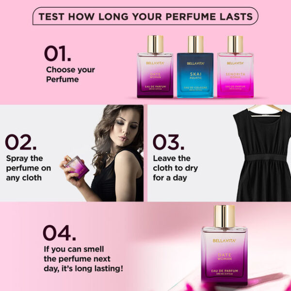 Bella Vita Organic Luxury Date Perfume (100 ml)- XXF1003 - Image 5