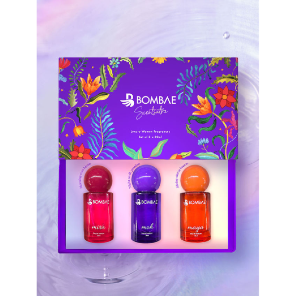 Bombae Women Scentsutra Luxury Perfume Gift Set | Perfect Gift for Women- XXF1021