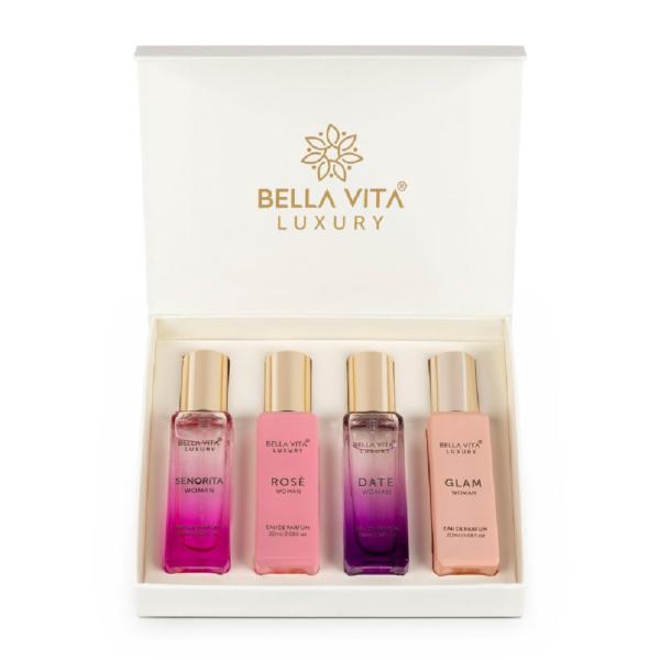 Bella Vita Organic Luxury Perfumes Gift Set For Women- XXF1022