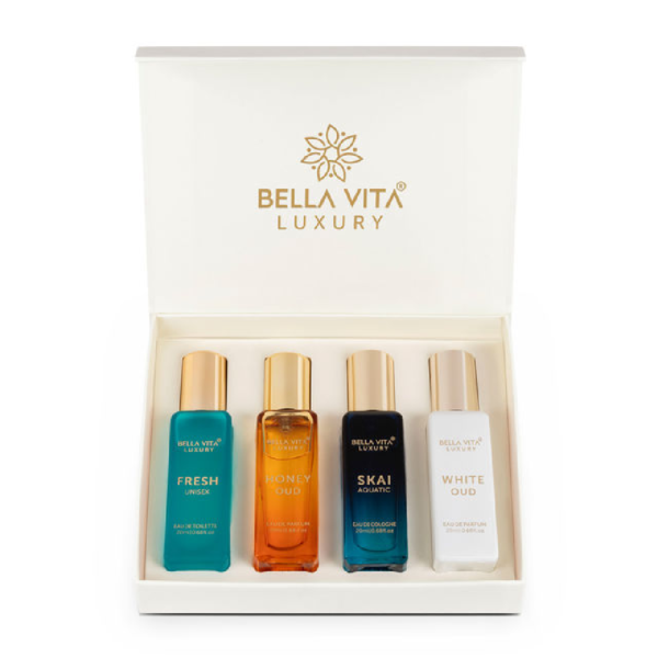 Bella Vita Organic Unisex Luxury Perfume Gift Set - XXF1025