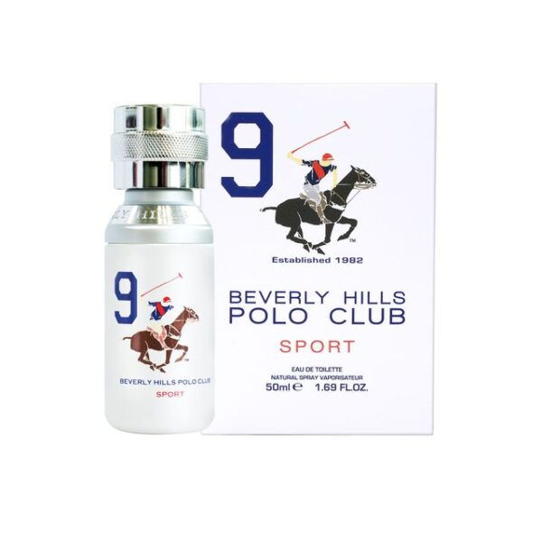 Beverly Hills Polo Club Sports No.9 Eau De Toilette For Men- XXF1027 - Image 2