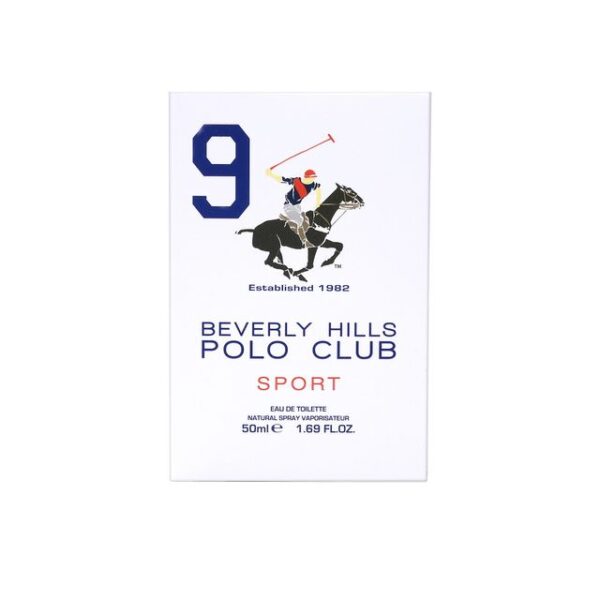 Beverly Hills Polo Club Sports No.9 Eau De Toilette For Men- XXF1027 - Image 3