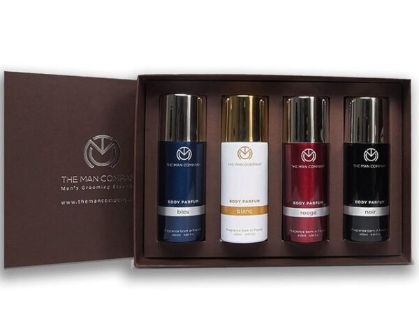The Man Company Multifaceted No-Gas Deodorant Set Bleu Blanc Noir Rouge Luxury Gift Kit- XXF1034 - Image 5