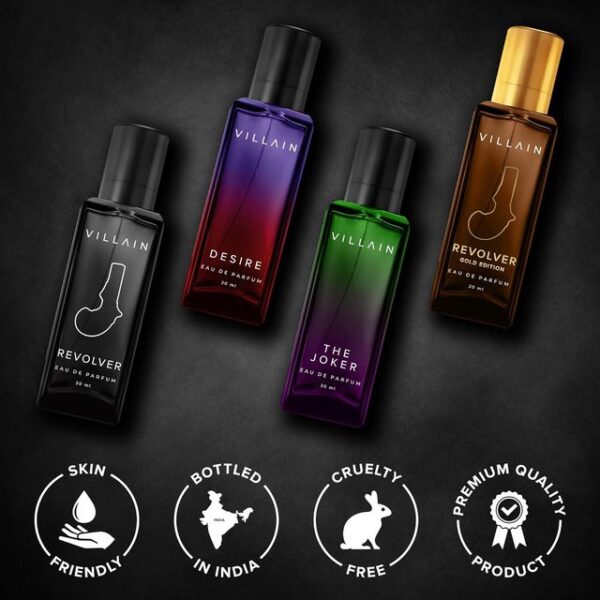 Villain Roar Combo Premium Perfume Gift Set For Men Eau De Parfum- XXF1036 - Image 4