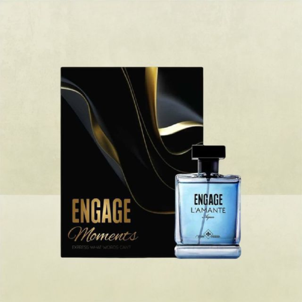 Engage L'amante Moments Perfume Gift Box For Men, Aqua and Fresh- XXF1039