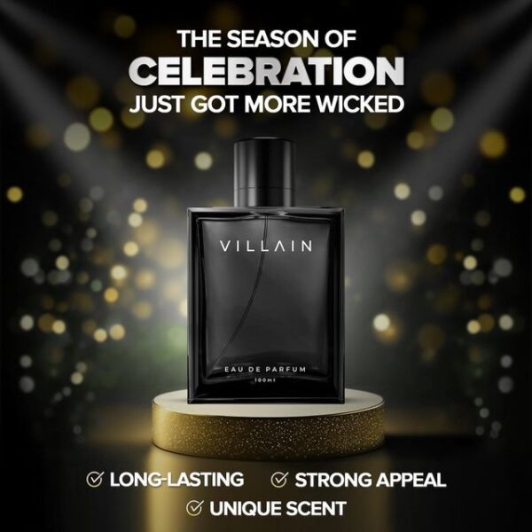 Villain Perfume Eau De Parfum - Premium Long Lasting Fragrance Spray - Woody & Spicy - XXF1041 - Image 4