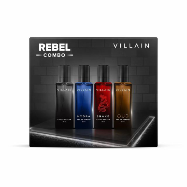 Villain Rebel Combo Premium Perfume Gift Set For Men Eau De Parfum- XXF1043