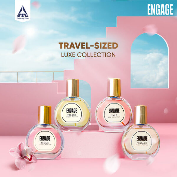 Engage Luxury Perfume Gift Pack for Women, Travel Sized, Assorted Pack- XXF1045 - Image 2