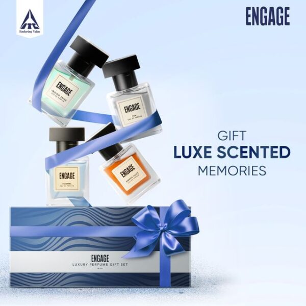 Engage Luxury Perfume Gift Pack for Men, Travel Sized, Assorted Pack- XXF1046 - Image 2