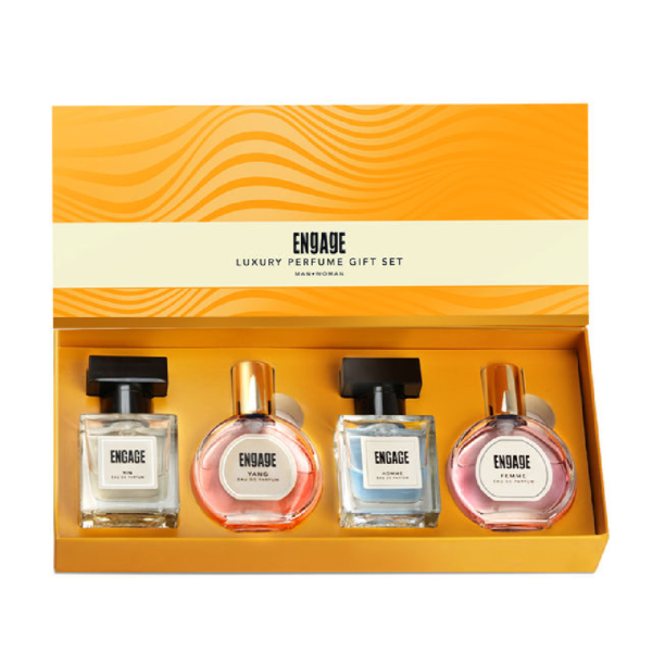 Engage Luxury Perfume Unisex Gift Pack for Women & Men, Travel Sized, Assorted Pack - XXF1047