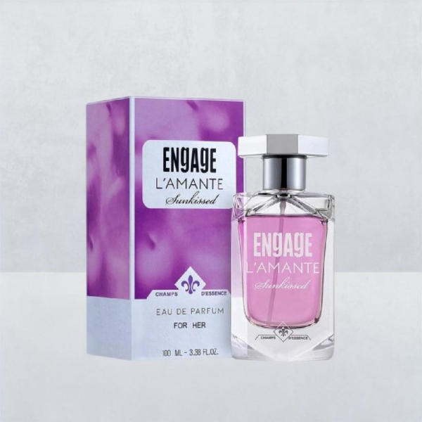 Engage L'Amante Sunkissed Eau De Parfum for Women, Floral Fragrance Scent- XXF1049