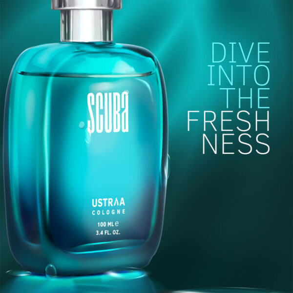 Ustraa Scuba Cologne - Perfume for Men- XXF1051 - Image 4