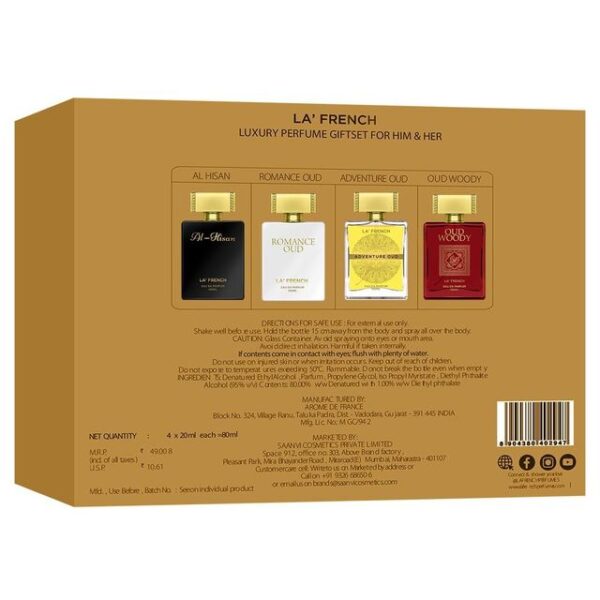 La French Oud Gift Set- XXF1057 - Image 2