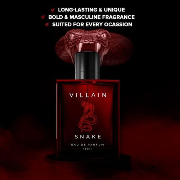 Villain Snake Perfume For Men Strong Smoky Sexy And Masculine - XXF1074 - Image 2