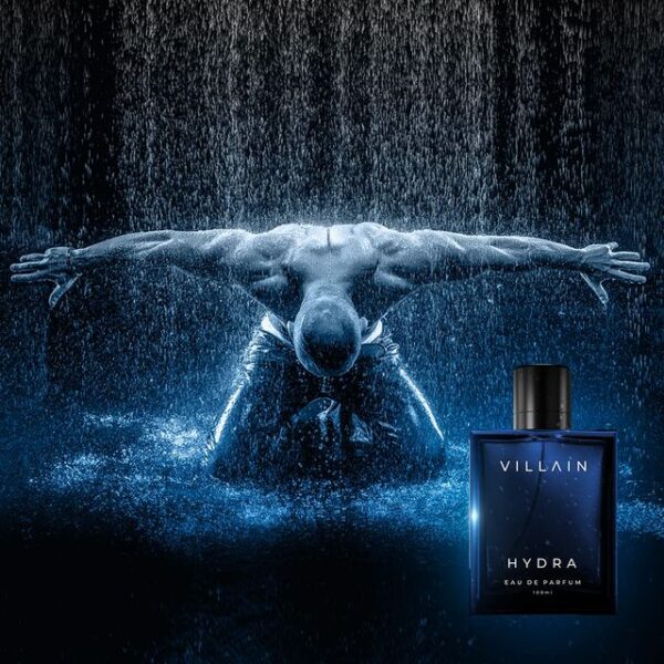Villain Hydra Perfume 100 Ml - Eau De Parfum - Premium Long Lasting Fragrance Spray - Aquatic - XXF1076 - Image 3