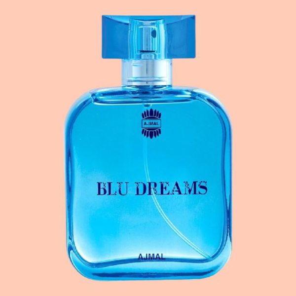 Ajmal Blu Dreams Edp Long Lasting Scent Spray Fougere Perfume Gift For Men- XXF1081