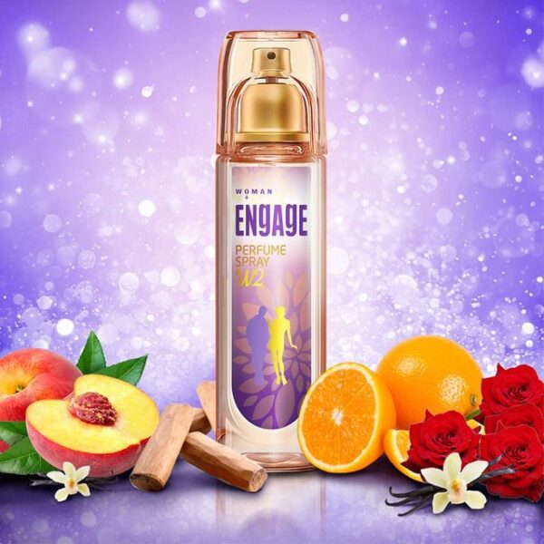 Engage W2 Perfume for Women, Floral & Fruity Fragrance, Skin Friendly- XXF1090 - Image 3